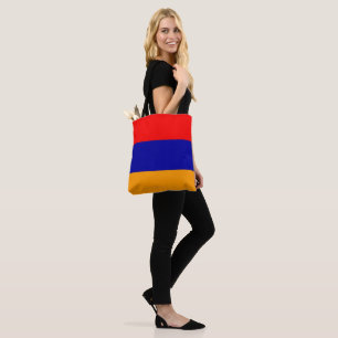 Farbe der Flagge Armeniens Tasche