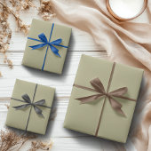 Farbe der grünen Folie | Classic | elegant Geschenkpapier Set