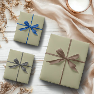 Farbe der grünen Folie   Classic   elegant Geschenkpapier Set