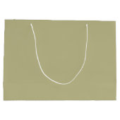 Farbe der grünen Folie | Classic | elegant Große Geschenktüte (Rückseite)