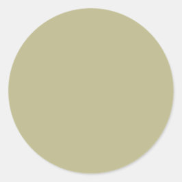 Farbe der grünen Folie | Classic | elegant Runder Aufkleber