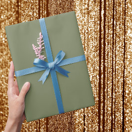 Farbe der grünen Folie Geschenkpapier