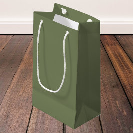 Farbe der grünen Folie Kleine Geschenktüte