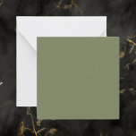 Farbe der grünen Folie Mitteilungskarte<br><div class="desc">Die Farbe wird grün gehalten. Ein raffiniertes, modernes Weissgrün, das natürliche Eleganz ausstrahlt. Diese Farbe erfasst das Wesen eines schattigen Waldbodens. Ideal für diejenigen, die eine ruhige, erdige Atmosphäre suchen. Diese raffinierte Farbe fügt sich nahtlos in die moderne und klassische Ästhetik ein. Genießen Sie die schlichte Schönheit dieses ruhigen Schattens....</div>