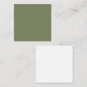 Farbe der grünen Folie Mitteilungskarte (Vorne/Hinten)