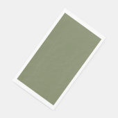 Farbe der grünen Folie Serviette (Ecke)