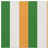 Farbe der irischen Flagge, orange, weiß, grün Stoff (Nahaufnahme)