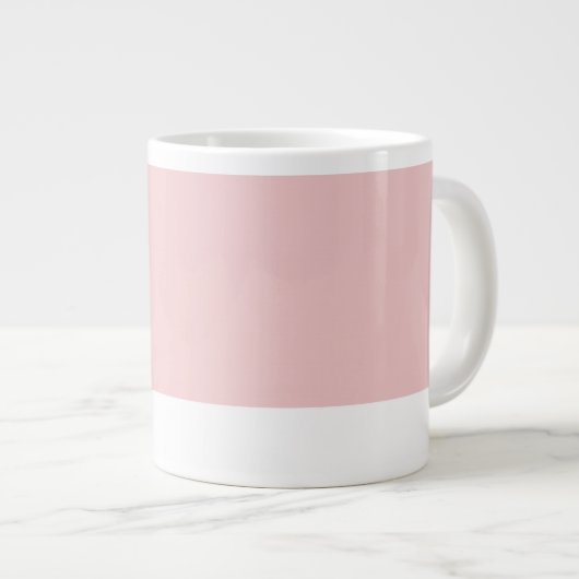 FARBE DER JAHRESTASSE | 2016 | Rose Quarz Jumbo-Tasse (Vorderseite Rechts)