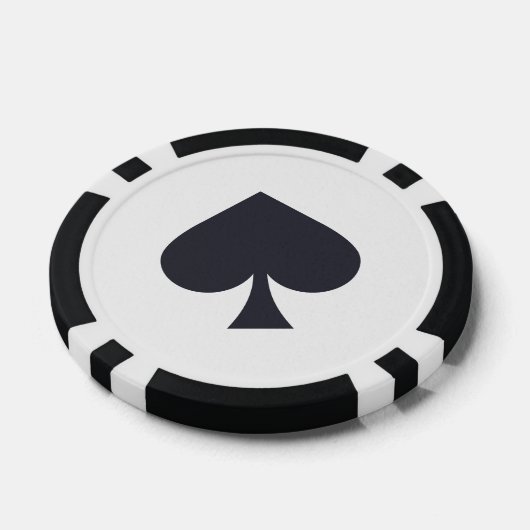 Farbe der Karten - Punkte Pokerchips (Einzeln)