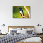 Farbe der Kontemplation Leinwanddruck (Insitu (Schlafzimmer))