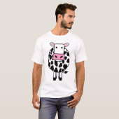 Farbe der KUH B&W hallo-rez T-Shirt (Vorne ganz)