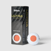 Farbe der Lachskoralle Golfball (Verpackungen)