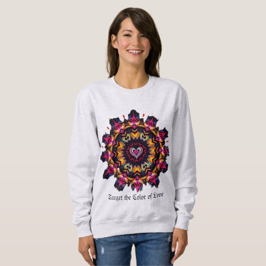 Farbe der Liebe Sweatshirt (Vorne ganz)