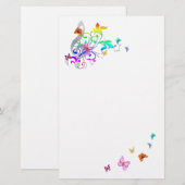 Farbe der Musik Briefpapier (Vorne/Hinten)