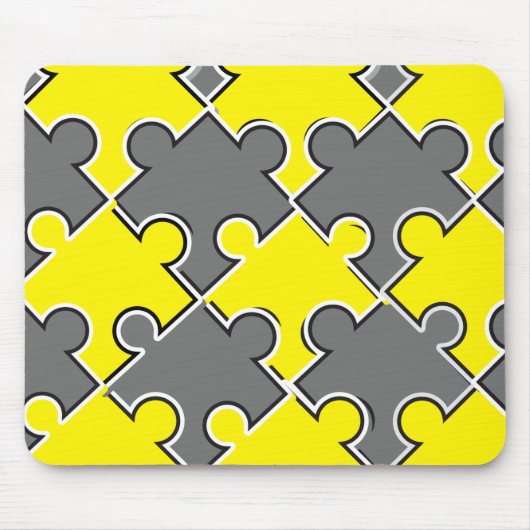 Farbe der Puzzleteile im Jahr 2021 Mousepad (Vorne)
