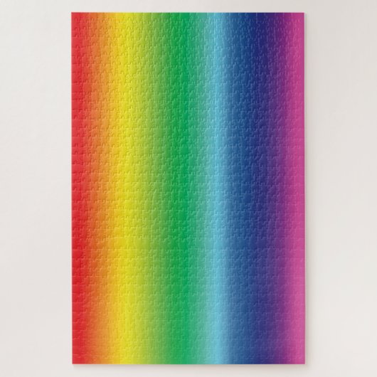 Farbe der Regenbogenflagge Puzzle (Vertikal)