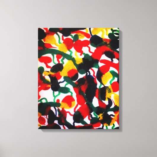 Farbe der Reise Leinwanddruck (Vorderseite)