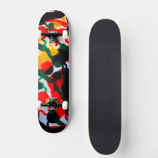 Farbe der Reise - Skateboard-Sammlung Skateboard (Vorderseite)