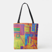 Farbe der Städte Tasche (Rückseite)