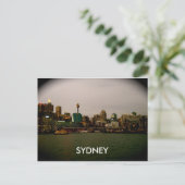 Farbe der Stadtleuchten Postkarte (Stehend Vorderseite)