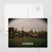 Farbe der Stadtleuchten Postkarte (Vorne/Hinten)