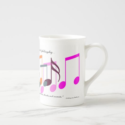 Farbe der Tasse der Musiknoten (Rechts)