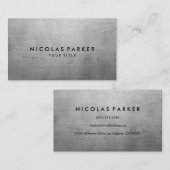 Farbe der Visitenkarte der gegossenen Metallteile (Vorne/Hinten)