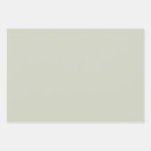 Farbe der weißen Seite Geschenkpapier Set (Vorderseite)