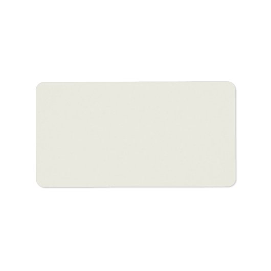 Farbe der weißen Taube Adressaufkleber (Vorne)