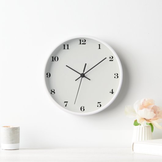 Farbe der weißen Taube Uhr (Zuhause)