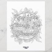 Farbe des Altar Wicca Farbpapier (Rückseite)