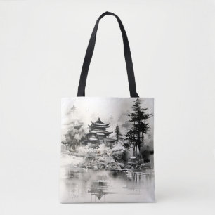 Farbe des asiatischen Hauses Tasche