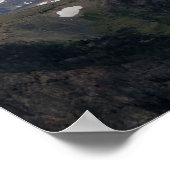 Farbe des Bearzahnpasses 16x20 Poster (Ecke)