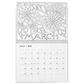 Farbe des benutzerdefinierten Kalenderjahres Kalender (Mär 2026)