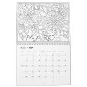 Farbe des benutzerdefinierten Kalenderjahres Kalender (Mär 2027)