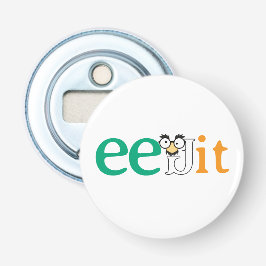 Farbe des benutzerdefinierten Texteffekts Irland Flaschenöffner