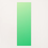 Farbe des blassgrünen Farbverlaufs Yogamatte (Vorderseite)