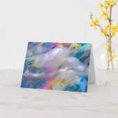 "Farbe des Blinds" Karte (Gelbe Blume)