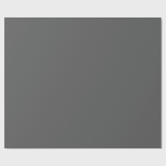 Farbe des dunkelgrauen Blockes Geschenkpapier (Flach)