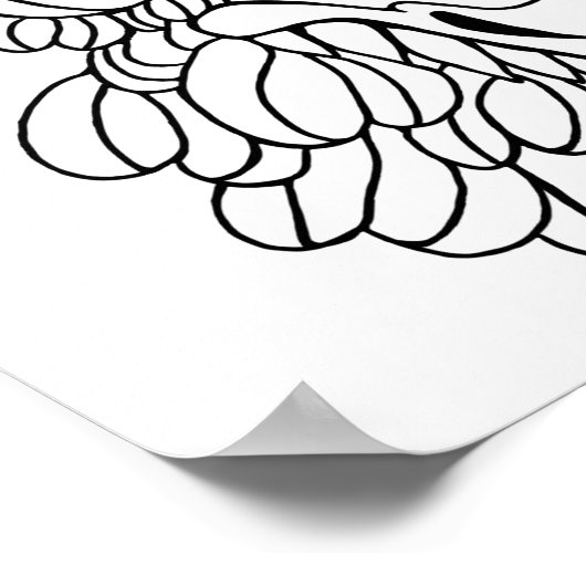 Farbe des eigenen Drachen Poster (Ecke)