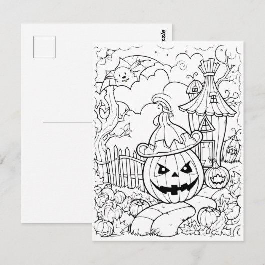 Farbe des eigenen Jacks Postkarte (Vorne/Hinten)