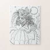 Farbe des eigenen Katzendrachen Puzzle (Vertikal)