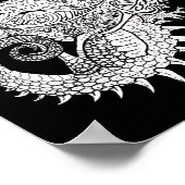Farbe des eigenen Mystischen Drachen Poster (Ecke)