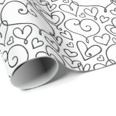 Farbe des eigenen Strumpfhosenmusters Geschenkpapier (Rolleneckpunkt)