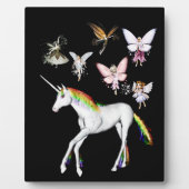 Farbe des Einhorns Fotoplatte (Vorderseite)