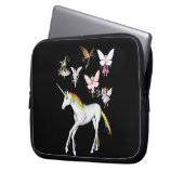 Farbe des Einhorns Laptopschutzhülle (Vorderseite Links)