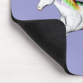 Farbe des Einhorns Mousepad (Ecke)