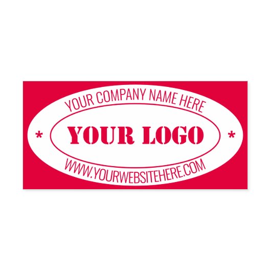 Farbe des Firmenlogos für selbstfarbige Briefmarke Permastempel (Design)