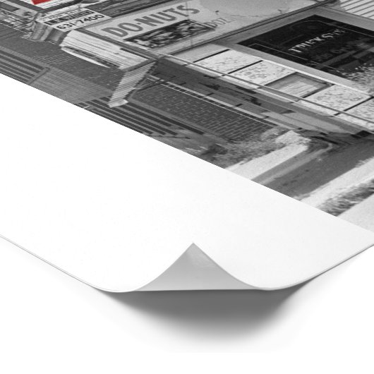 Farbe des Gehirns 25 Cent Poster (Ecke)