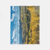 Farbe des Herbstes in flachen Tops | Routinemäßige Fleecedecke (Vorderseite)